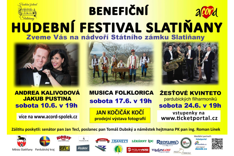 Benefiční hudební festival Slatiňany