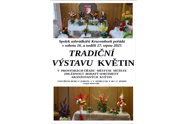 Tradiční výstava květin