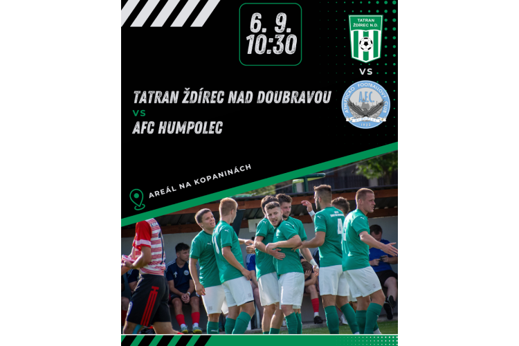 TATRAN Ždírec n. D. vs. AFC Humpolec