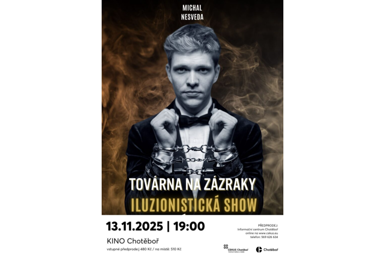 Továrna na zázraky - iluzionistická show Michala Nesvedy
