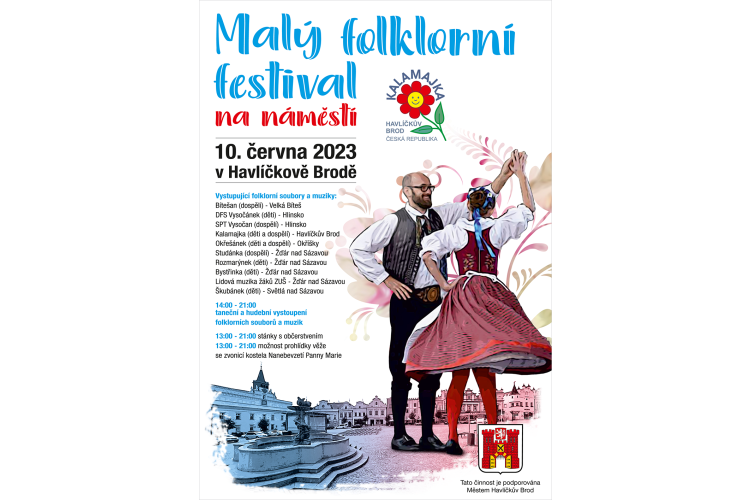 Malý folklórní festival v Havlíčkově Brodě