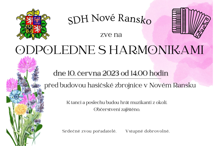 Odpoledne s harmonikami - Nové Ransko