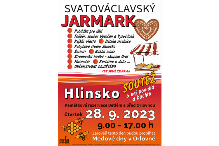 Svatováclavský jarmark v Hlinsku