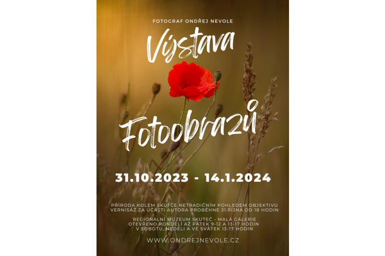 Výstava fotoobrazů - Ondřej Nevole