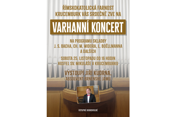 Varhanní koncert v Krucemburku