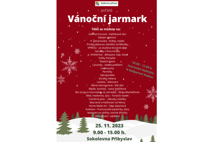 Přibyslavský vánoční jarmark