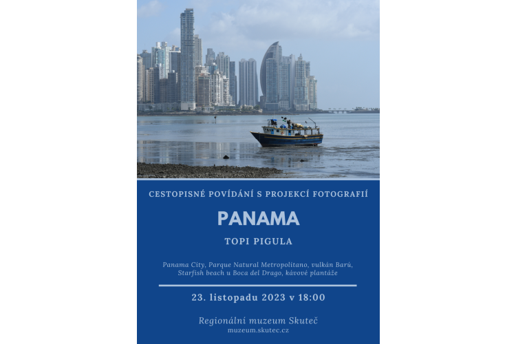 Přednáška o Panamě ve Skutči