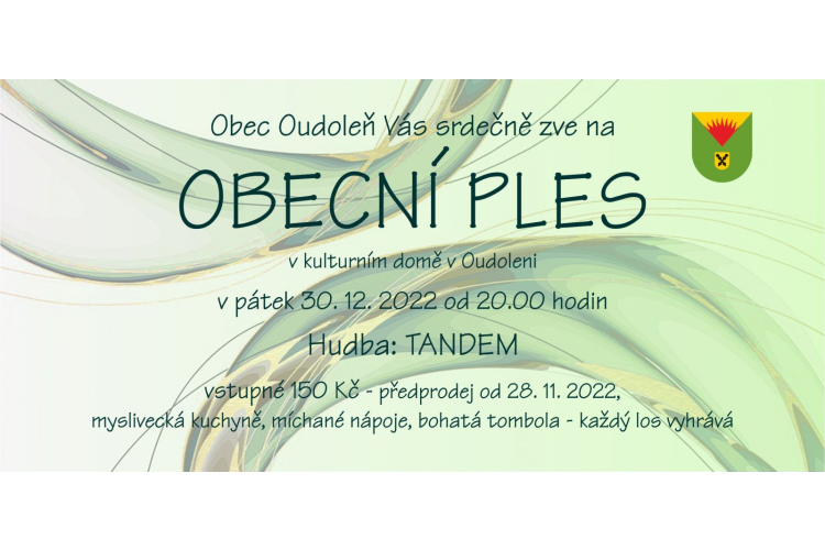 Obecní ples Oudoleň