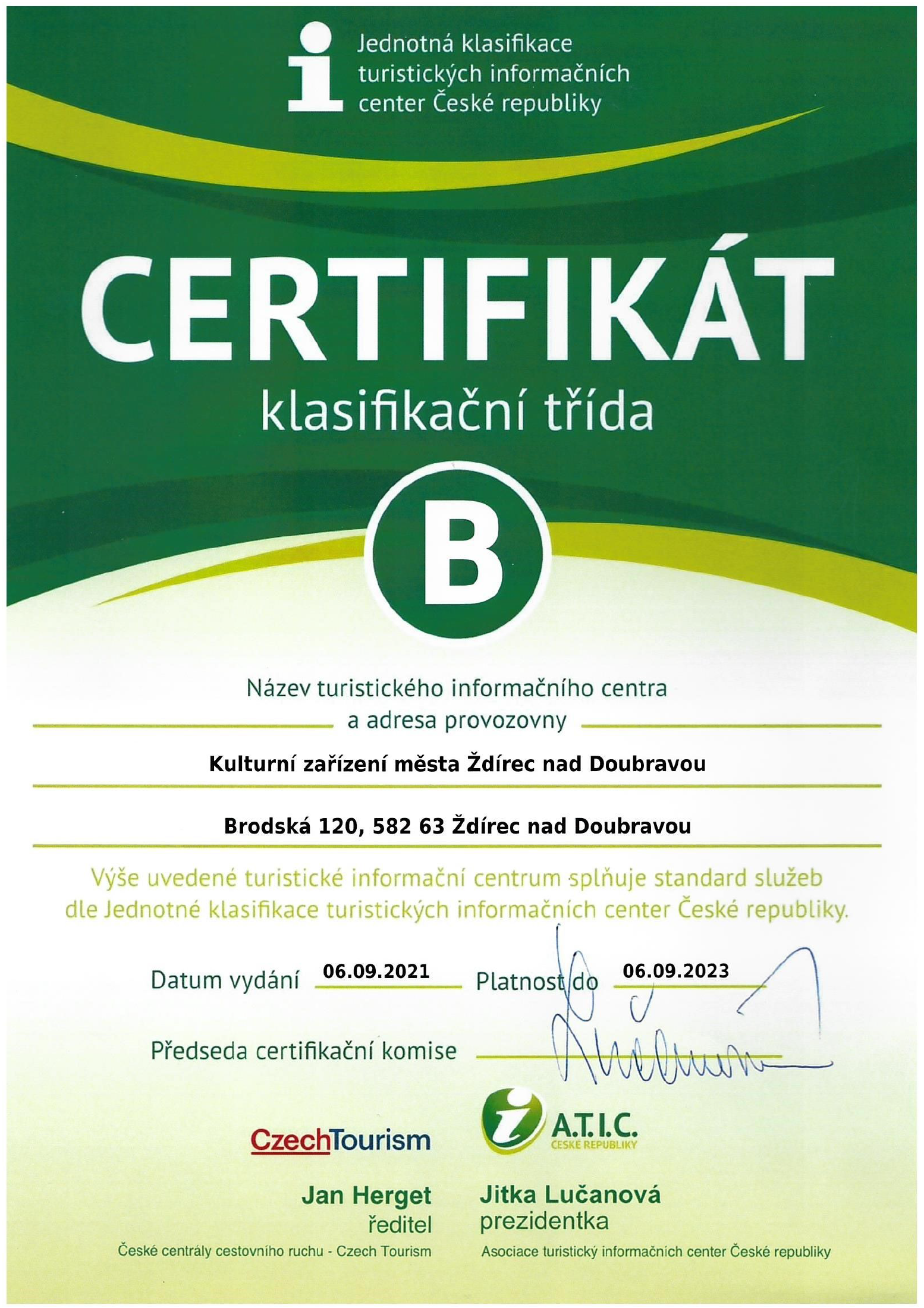Certifikat-B