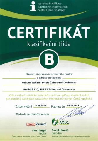 Certifikát IC