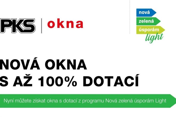 PKS okna a.s. - Nová zelená úsporám light