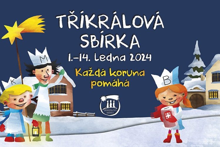 HLEDÁME TŘI KRÁLE - Pojďte s námi koledovat v Tříkrálové sbírce 2024