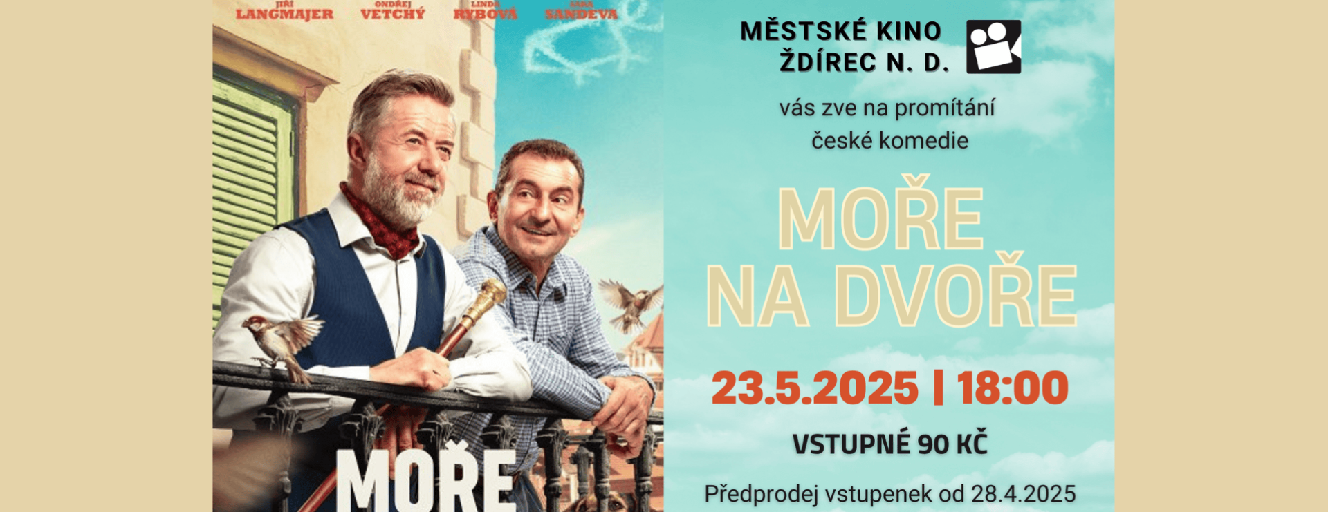 Moře na dvoře