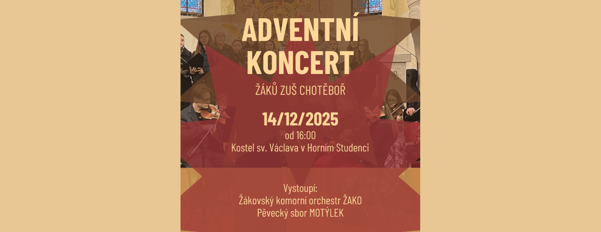 Adventní koncert v kostele sv. Václava v Horním Studenci